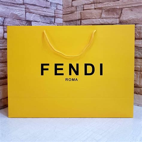 fendi paper bag|Fendi bag outlet online.